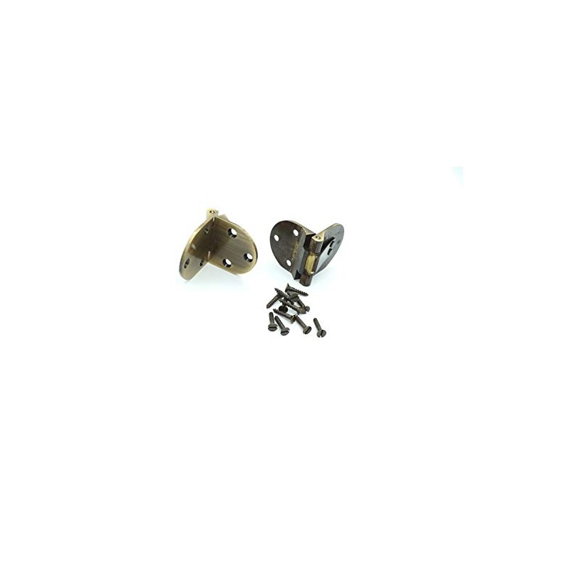 Butler Tray Hinge, 2 7/8" X 1 1/2" Solid Brass,