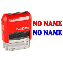 ExcelMark Self-Inking Rubber Teacher Grading Stamp - No Name