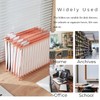 Y YOMA 1 Pack Rose Gold Desktop Hanging File Organizer