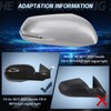 Right Passenger Side Mirror Cap Cover Compatible with Honda CRV