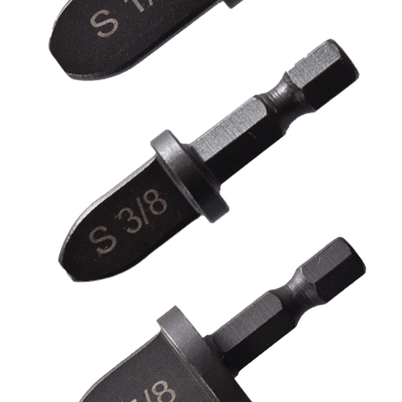 6 Piece Pipe Expander Drill Bit Carbon Steel Hex Shank