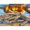 Chemin'Arte Decorative Birch Fireplace Logs for Electric Fireplace White Birch
