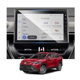 Ruiya 2025 Corolla Screen Protector for Toyota Corolla 10.5" Touch Toyota Corolla 2025 Accessories 9HD Tempered Glass Compatible with 2025 Toyota Corolla FX/XSE/Hybrid XLE