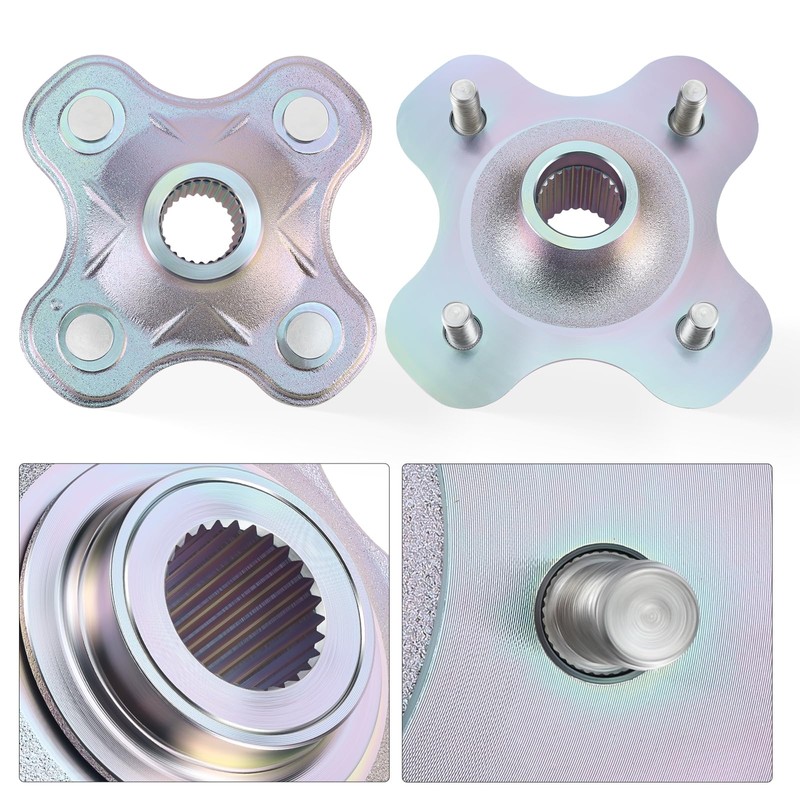 M MATI Rear Left&Right Axle Wheel Hub for Yamaha Big