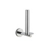 WENKO Ersatzrollenhalter Mod. Bosio Shine, Wandhalter für Toilettenpapier aus Edelstahl,