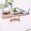 Crab Pen Holder,Cute Storage Rack Creative Desk Pen Stand Weightlifting