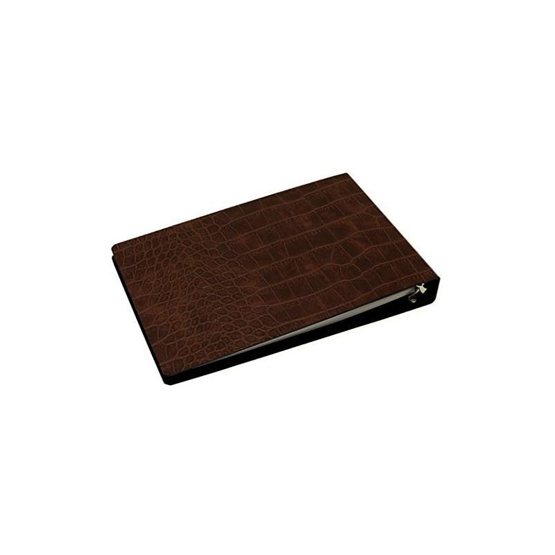 B-TAO Recycled Leather 13 Hole Ring Binder (B-TAO Organizing Tool)