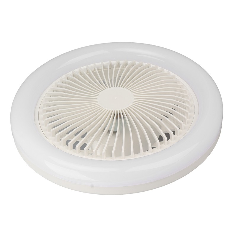 9.8in LED Ceiling Fan Light Quiet 3 Gears Ceiling Fan