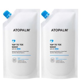 Atopalm Top to Toe Wash Refill 250ml x 2, 250ml / 아토팜 탑투토 워시 리필 250mlx2개, 250ml