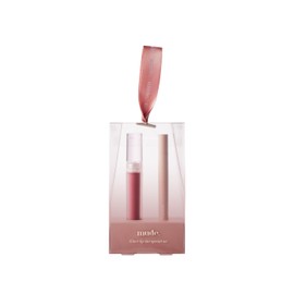 mude Glacé Lip Tint 09 Plum Tea&Lip Liner Special Set Gift for Her Have a Plumped-Looking Lips with Blendable Lip Liner