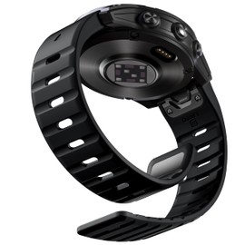 Bandletic Compatible with Garmin Instinct Watch Bands - Magnetic Silicone Rugged Sport Strap Quick Fit 22mm Watch Band for Fenix E/8/7/6/5/Forerunner 965/955/945/935/745/Epix 2/Approach S70/S62/S60