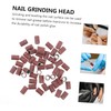 Healeved 300pcs Nail Drill Sanding Bands Set Grits 80# 120#