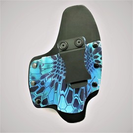Infused Kydex USA Kryptek Pontus IWB Hybrid Concealed Carry Holster (Right-Hand, for Glock 17,19,22,23,25,26,27,28,31,32,34,35,41)