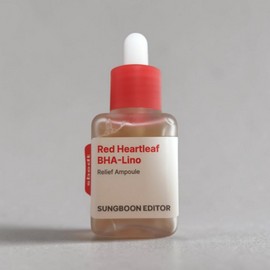 Ingredient Editor Red Houttuynia cordata Centella asiatica Soothing Ampoule 40ml x 1 / 성분에디터 레드 어성초 병풀 수딩 앰플 40ml 1개