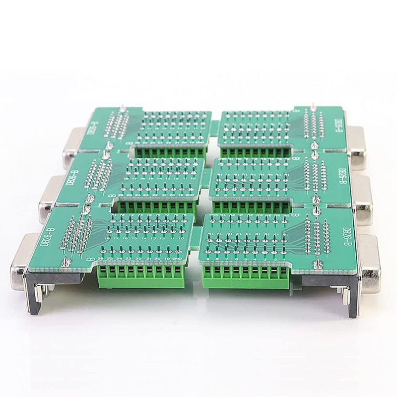 Solderless DB26 Female Breakout Connector High Density D-Sub 26 PIN