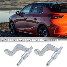 2x Car Interior Door Handle Connecting Bracket Rod Compatible with VAUXHALL CORSA MK III Compatible with OPEL CORSA D 13297179 13297180 136040 136041 Car Parts Interior Fittings