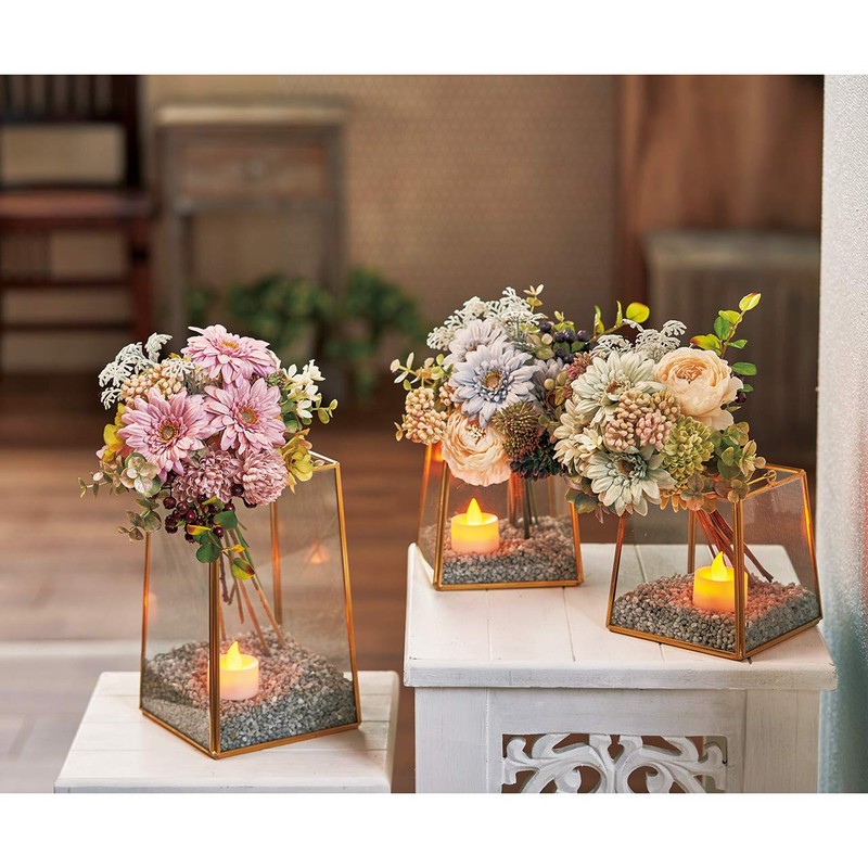 Tokyodo FM002832-037 Artificial Flowers MAGIQ Soleiyuga Bella Bundle, Cream, Flower