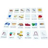 Morning & Bedtime Visual Daily Routine Flash Cards Bungee Set