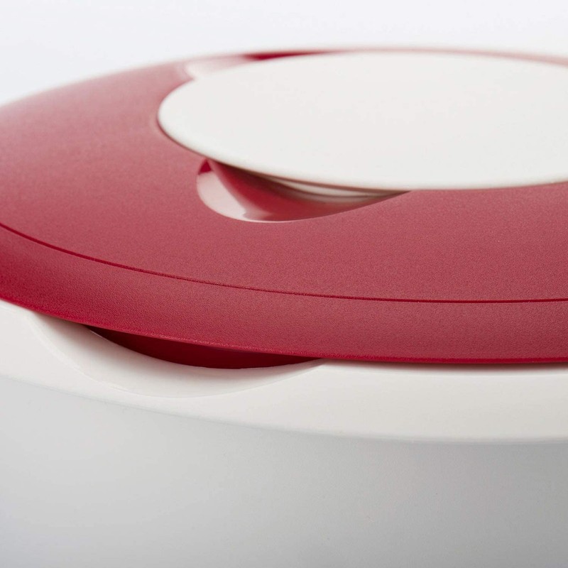 Westmark Plastic Mixing Bowl with Splash Guard Lid and Pouring