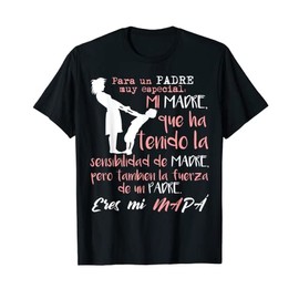Playera para el Dia del Padre Regalo para Mama que es Papa T-Shirt