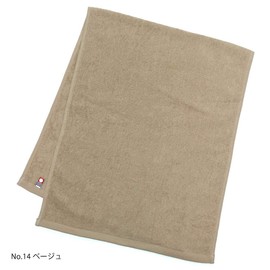 Imabari Towels, Commercial Use, Face Towels, Set of 3, M Color, 13.4 x 33.9 inches (34 x 86 cm), For Beauty Salon, 100 Colors, Lightweight Thin (No.14, Beige)