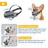 Soft Mesh Dog Muzzle with Reflective Strap - Lightweight Muzzle