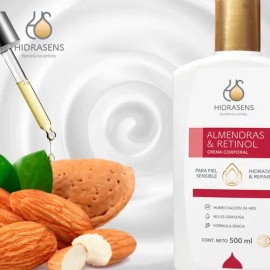Crema Corporal Hidrasens Almendras Y Retinol                                                                                                          