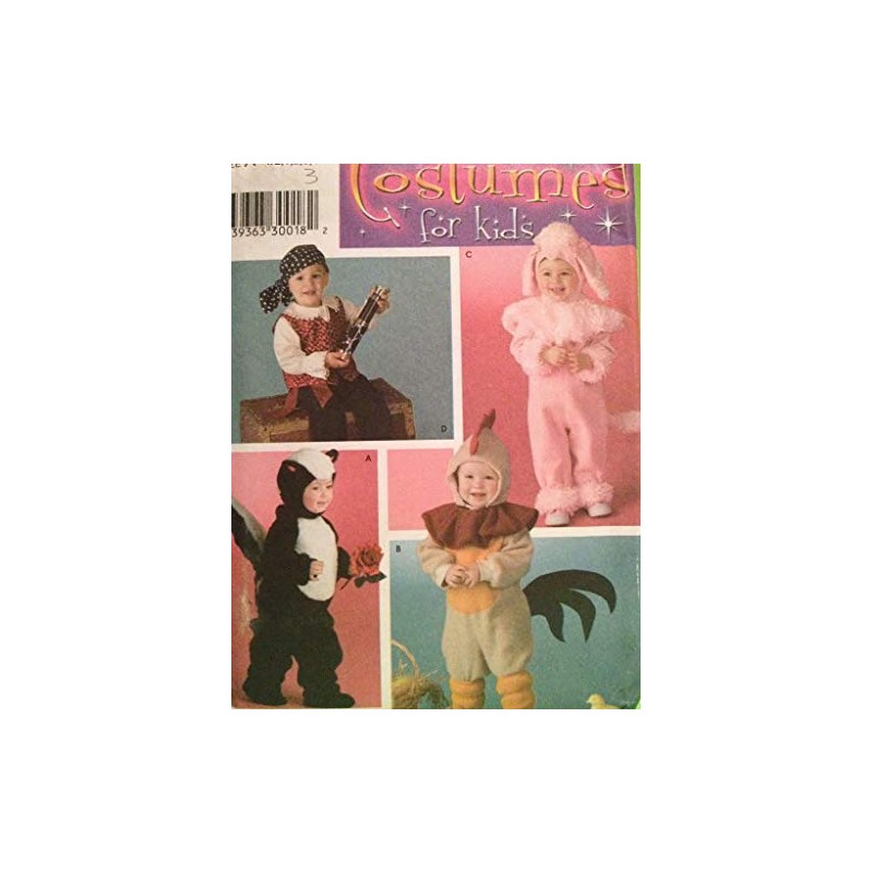 Simplicity Sewing Pattern Costumes for Kids 4018