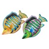 Ipetboom 2Pcs Metal Fish Wall Decor Vibrant Iron Fish Wall