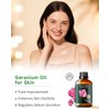 Geranium Essential Oil, Mumianhua Pure Rose Geranium Oil for Balanced