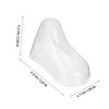 BESPORTBLE 20pcs Clear Feet Model Display Stands for Shoes Socks