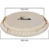 XDrum Bongo Fur 6 Inch Natural Fur for Bongo Drum