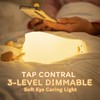 Silicone Night Light for Kids - Squishy Duck Lamp, 3-Level