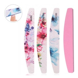 Nail 4 Limas Para Uñas Para Acrilico Gel Y Uña Natural