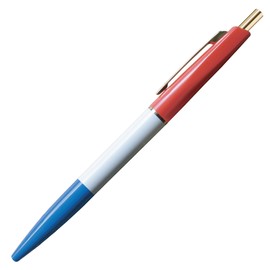 Anterique Oil-Based Ballpoint Pens [Ultra-Low Viscosity]: 5-1/2 in. (Red, White & Blue) / Extra fine / 0.5mm Ball