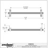 Universal Tie Rod Setup Tool: Precise Length Adjustment, Fits 7°