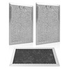 Microwave Charcoal and Grease Filter Fit for GE JVM6175EK5ES JVM6172SK5SS