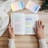 300Pcs Sticky Tabs, Transparent Sticky Notes Flags Pastel Book Tabs