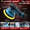 Saker Cordless Car Buffer Polisher - 6 Inch Portable Polishing