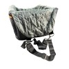 Smodernpetz Small Dog Memory Foam Carseat with leash