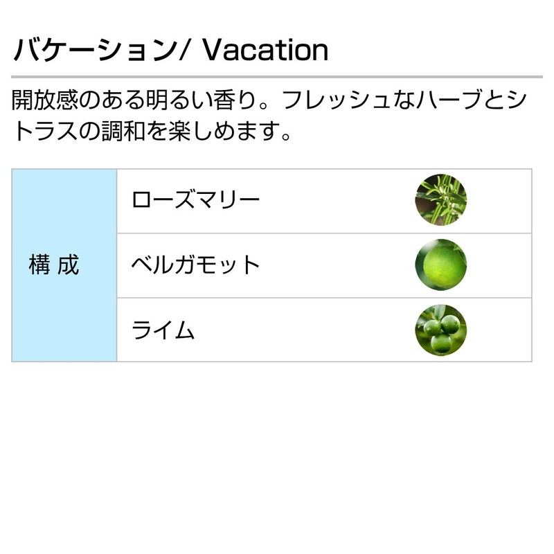 Vacation 50ml Aroma Blend Incent Essential Oil 50ml