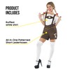 Fun Shack Womens Lederhosen Costume, German Lederhosen Costume Women, Bavarian