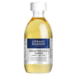 Lefranc & Bourgeois Flemish Siccative Paint, Oil Paints become Highly Transparent and Glossy - 250 ml Bottle