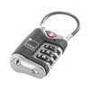 Lewis N. Clark TSA Approved Luggage Lock + Steel Cable