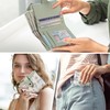 yiijay Small Wallet for Women RFID Blocking Tassle Bifold Slim