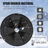 Garbage Disposal Splash Guards, 3 3/8" EPDM Rubber Drain Insert