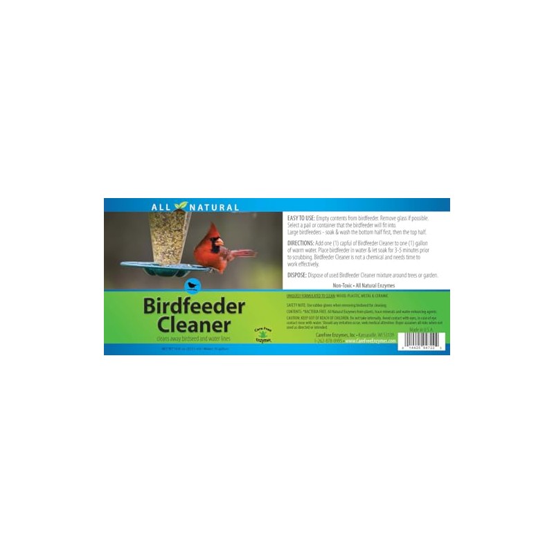 Care Free Enzymes Birdfeeder Cleaner