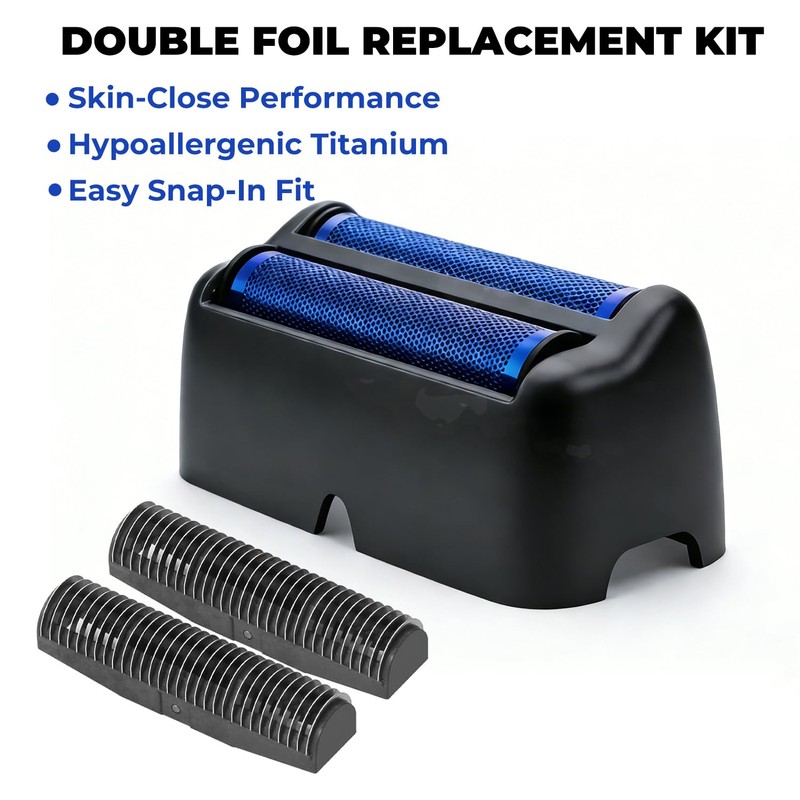 Replacement Foil and Cutter for BaBylissPRO UV Double Foil Shavers