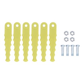 String Trimmers Bladed Line Auto Feed Replacement Blades Kit for 18V 24V 40V Mowers