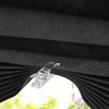 10 Pcs Curtain Clips for Paper Blinds, Clear Plastic Clips